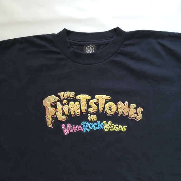 The Flintstones In Viva Rock Vegas Vintage 2000 T-shirt Large - Picture 2 of 9